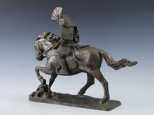 Seibo Kitamura -Samurai Kumagai Naozane- White Bronze Sculpture GREAT LEGACY