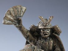 Seibo Kitamura -Samurai Kumagai Naozane- White Bronze Sculpture GREAT LEGACY