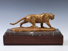 Massive Tiger Bronze Sculpture -Kitamura Seibo Product-