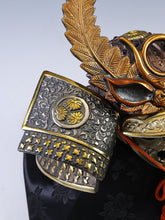 Vintage Japanese Samurai Helmet -TOKUGAWA IEYASU's Kabuto- with a Face Mask