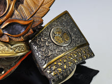 Vintage Japanese Samurai Helmet -TOKUGAWA IEYASU's Kabuto- with a Face Mask