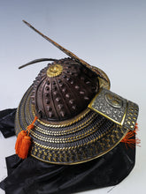 Vintage Japanese Samurai Helmet -TOKUGAWA IEYASU's Kabuto- with a Face Mask
