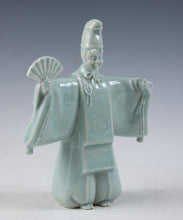 Vintage Kutani Porcelain Noh Okina Dancer Figure  Made in Japan
