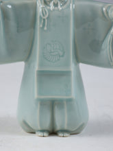Vintage Kutani Porcelain Noh Okina Dancer Figure  Made in Japan