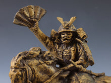 Seibo Kitamura Bronze Samurai Sculpture  Kumagai Naozane, Showa Era