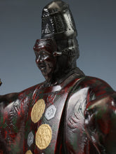 Japanese Noh Dancer Dark Bronze Figure -Okina- 翁 Tsushima
