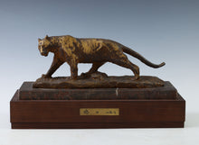Massive Tiger Bronze Sculpture -Kitamura Seibo Product- Nagasaki