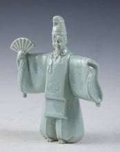Vintage Kutani Porcelain Noh Okina Dancer Figure  Made in Japan