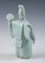 Vintage Kutani Porcelain Noh Okina Dancer Figure  Made in Japan