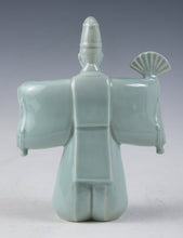 Vintage Kutani Porcelain Noh Okina Dancer Figure  Made in Japan