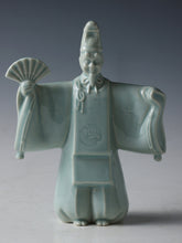 Vintage Kutani Porcelain Noh Okina Dancer Figure  Made in Japan