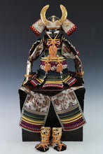 Japanese Samurai Doll  Hougetsu, Vintage Showa Era, 34.64 Inch