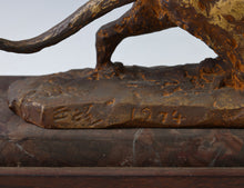 Massive Tiger Bronze Sculpture -Kitamura Seibo Product- Nagasaki