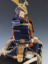 Vintage Japanese Samurai Figure Doll  Sengoku Era Armor, Tsushima, 76cm