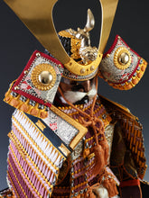 Japanese Samurai Figure Doll - 90cm Vintage Showa Display