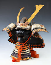 Japanese Old Vintage Samurai Wearable Kabuto Helmet with a Mask -Marutake Kohnin Product-