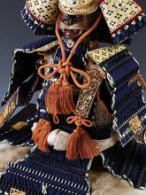 Vintage Japanese Samurai Figure Doll  Sengoku Era Armor, Tsushima, 76cm
