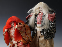 Great Japanese Old Vintage Kabuki Doll -Ren Jishi- 2LEOS Kyugetsu Product