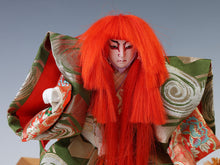 Japanese Kabuki Dolls - Ren Jishi, Vintage Showa Era