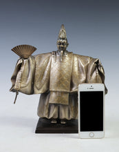 Rare Old Vintage Product Japanese Noh Takaoka Bronze Figure OKINA Dancer Tsushima
