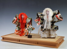 Japanese Kabuki Dolls - Ren Jishi, Vintage Showa Era