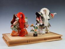 Japanese Kabuki Dolls - Ren Jishi, Vintage Showa Era