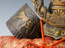 Massive Largest Size Japanese Old Vintage Samurai Helmet -Kusunoki Masashige- with a cushion Tushima