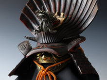 Massive Japanese Samurai Helmet -Itara shellfish- Super Rare Product