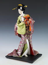 Old Vintage Japanese GEISHA Doll -Traditional Percussion Yamashina- Oyama Doll
