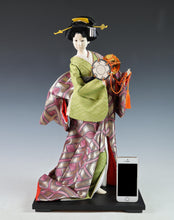 Old Vintage Japanese GEISHA Doll -Traditional Percussion Yamashina- Oyama Doll
