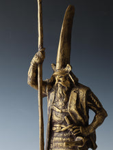 Seibo Kitamura Bronze Samurai Sculpture - Kato Kiyomasa, Japanese Legacy