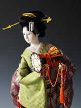 Old Vintage Japanese GEISHA Doll -Traditional Percussion Yamashina- Oyama Doll