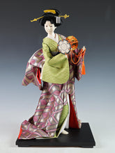 Old Vintage Japanese GEISHA Doll -Traditional Percussion Yamashina- Oyama Doll