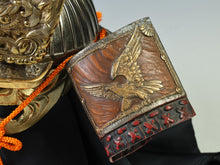 Japanese Samurai Helmet -Dragon and Hawk Deco Kabuto with a mask-