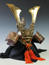 Japanese Samurai Helmet -Dragon and Hawk Deco Kabuto with a mask-