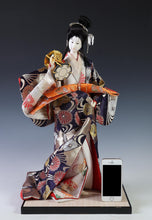 Japanese Vintage Geisha Doll -Traditional Percussion- Oyama Doll 鼓
