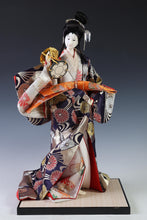 Japanese Vintage Geisha Doll -Traditional Percussion- Oyama Doll 鼓