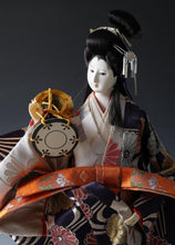 Japanese Vintage Geisha Doll -Traditional Percussion- Oyama Doll 鼓
