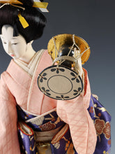Japanese Vintage Geisha Doll -Traditional Percussion- Oyama Doll 鼓 50cm Size