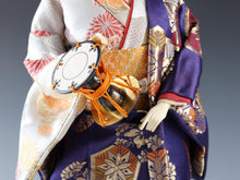 Beautiful Vintage Japanese GEISHA Doll -Traditional Percussion- Sukiyo Doll 54cm
