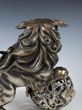 Japanese Legendary Leo Massive Bronze Figure Nice Atmosphere Tsushima 8Kg