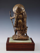 Seibo Kitamura Bronze Sculpture  Ryokan The Sacred Buddhist, Showa Era