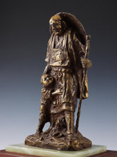 Seibo Kitamura Bronze Sculpture  Ryokan The Sacred Buddhist, Showa Era