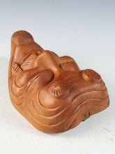 Beautiful Vintage Japanese Hinoki Wooden NOH MASK -Okina- 翁面