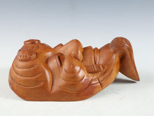 Beautiful Vintage Japanese Hinoki Wooden NOH MASK -Okina- 翁面