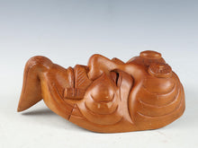 Beautiful Vintage Japanese Hinoki Wooden NOH MASK -Okina- 翁面