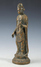 Seibo Kitamura Holy Kannon Bodhisattva Pure Bronze Sculpture GREAT LEGACY 35cm