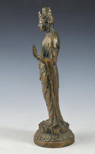 Seibo Kitamura Holy Kannon Bodhisattva Pure Bronze Sculpture GREAT LEGACY 35cm