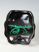 Old Vintage Ceramic Noh Kagura Mask Plaque -Susanoo- Showa Product