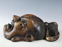 Vintage Plaster Todaiji Temple Buddhism Mask Plaque -Nio- Showa Product